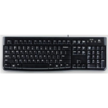 Logitech K120 USB QWERTY Italiano Nero