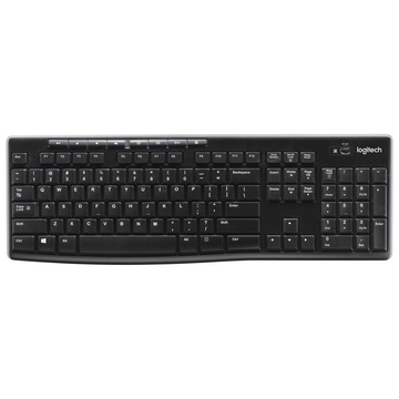 Logitech K270 RF Wireless QWERTZ Tedesco Nero