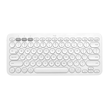 Logitech K380 Bluetooth QWERTY Bianco