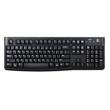 Keyboard k120 for business tastiera usb nordic nero