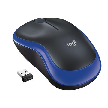 Logitech M185 wireless blu nero