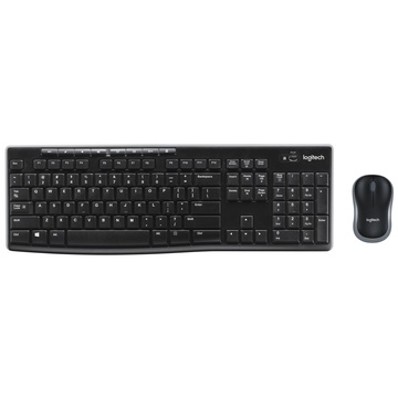 Logitech MK270 RF Wireless QWERTZ Tedesco Nero