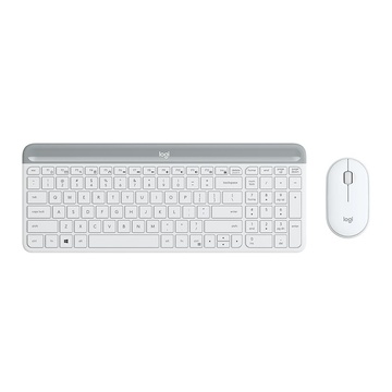 Logitech MK470 Slim Wireless Combo RF Wireless Italiano Bianco