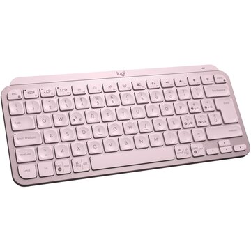 Logitech MX Keys Mini RF Senza Fili + Bluetooth QWERTY Rosa