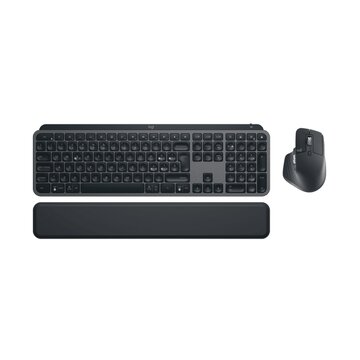 Logitech MX Keys S Combo tastiera Mouse incluso RF senza fili + Bluetooth QWERTY Italiano Grafite