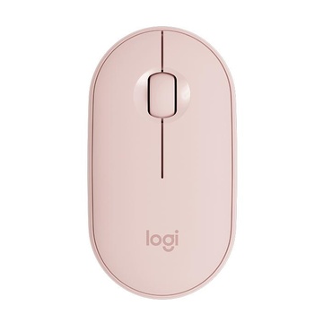 Logitech Pebble M350 Mouse Wireless a RF 1000 DPI Rosa