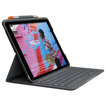 Logitech Slim Folio Grafite Bluetooth QWERTY Inglese UK