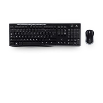 Logitech MK270 Tastiera + Mouse Cordless Retail