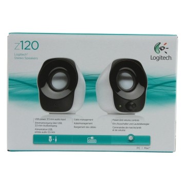 Logitech Z120 Stereo Speaker USB Bianco