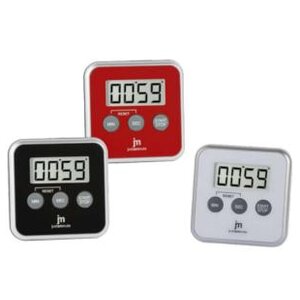 Lowell JT-5412B Timer da cucina Digitale Bianco