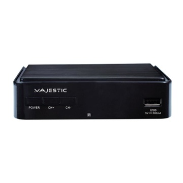 MAJESTIC DEC-665 HD USB Terrestre Nero