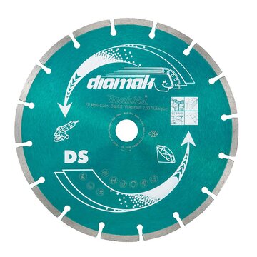 Makita D-61145 23 cm Lama diamantata con orlo segmentato