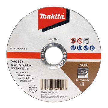 Makita D-65969-12 Disco per tagliare