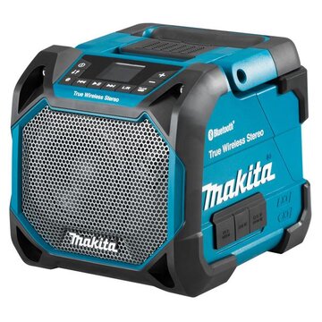 Makita DMR203 Altoparlante Portatile Stereo Nero, Blu