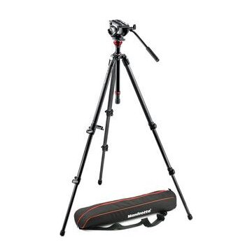 Manfrotto Kit 500, treppiede CF 755CX3, sacca di trasporto