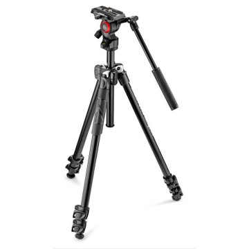 Manfrotto Kit 290 light con testa fluida video MVH400AH