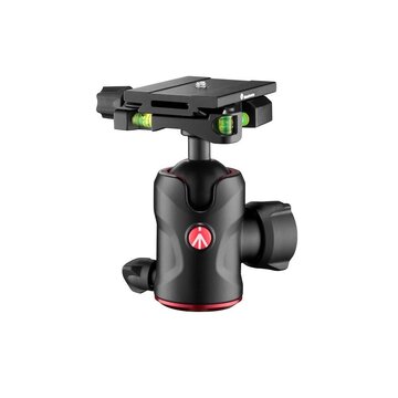 Manfrotto Testa a Sfera Centrale 496 con piastra Top Lock