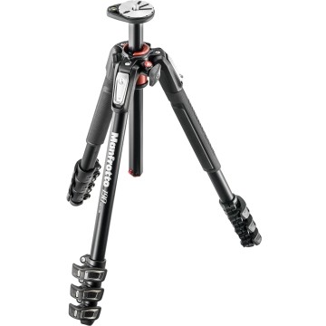 Manfrotto Treppiedi serie 190 alluminio 4 sezioni