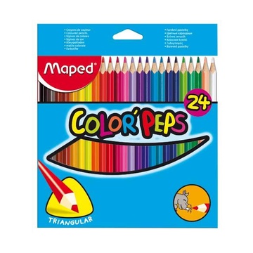 Maped 183224 pastello colorato 24 pezzo(i)