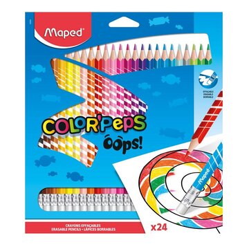 Maped OOPS! Multicolore 24 pz