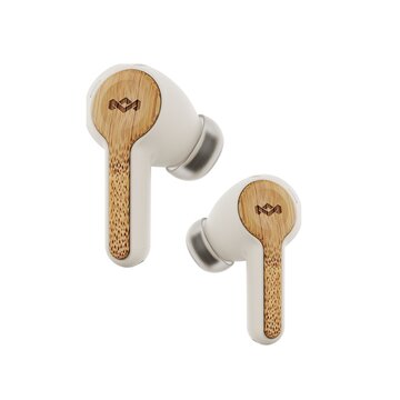 The house of marley em-je121-ce cuffie wireless in-ear musica e chiamate bluetooth crema