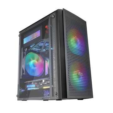 MarsGaming Mars Gaming MC300 computer case Mini Tower Nero