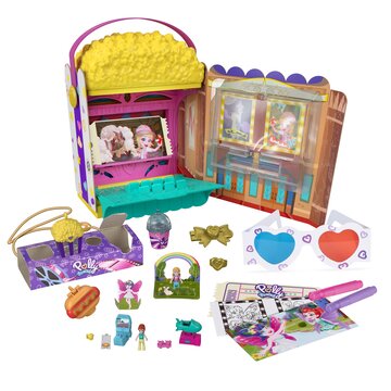 Mattel Polly Pocket Un-Box-It Popcorn Box