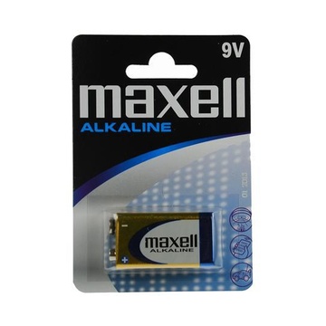 Maxell Alkaline Batteria monouso 9V Alcalino