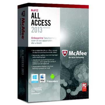 Mcafee All Access 2013 Individual - Package completo (1 anno) - 1 ut ITA Licenza base 1 licenza/e 1 anno/i