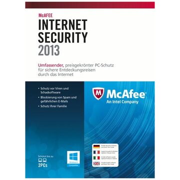 Mcafee Internet Security 2013 3u DEU FRE ITA ENG Tedesca Inglese Francese ITA 3 licenza/e