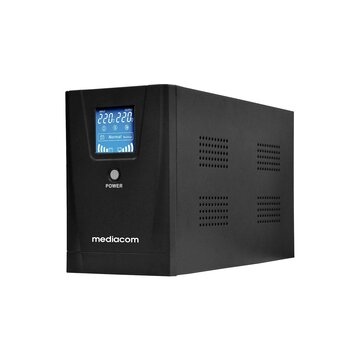 MEDIACOM M-UPS851D gruppo di continuità (UPS) A linea interattiva 0,8 kVA 480 W 2 presa(e) AC