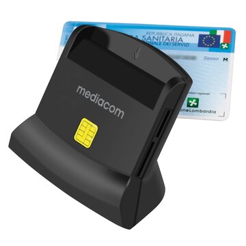 MEDIACOM MD-S401 lettore di card readers Interno USB 2.0 Nero