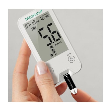 Medisana MediTouch misuratore di glucosio 5 s 0,6 µl Bianco