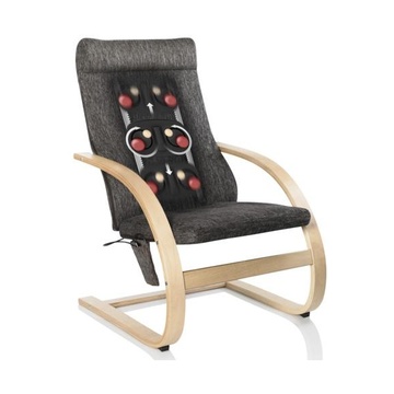 Medisana RC 410 sedia massaggiante elettrica Nero, Marrone