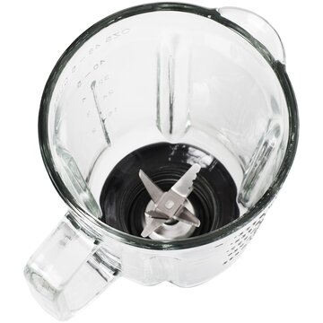 MELCHIONI Frullo Glass Frullatore da tavolo 600 W Nero, Acciaio
