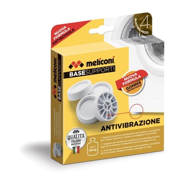 MELICONI 656102 Supporto anti vibrazione Piedi 4 pezzo(i)