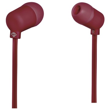 MELICONI MySound Speak Fluo Auricolare In-Ear con Microfono e Tasto di Risposta Bordeaux