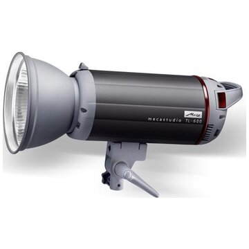 Tl-600 unità di flash per studio fotografico 600 ws 1/850 s nerogrigio