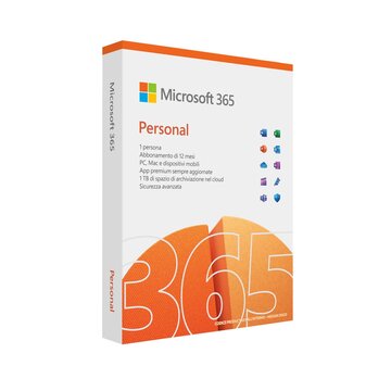 Microsoft 365 Personal 1 licenza/e Abbonamento ITA 1 anno/i