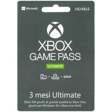 Xbox gamepass ultimate 3 mesi