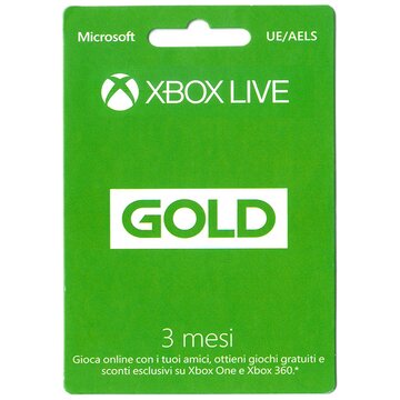 Microsoft XBOX Gold 3 Mesi