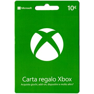 Xbox live 10 euro - carta regalo xbox