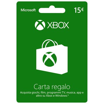 Microsoft XBOX Live 15 Euro - Carta Regalo Xbox