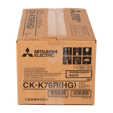 Mitsubishi Electric CK-K76R (HG) Bobine + Ribbon 320 stampe 15x20