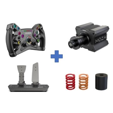 Moza Racing R9 Race Bundle COMPLETO con Volante GT realizzato in carbonio