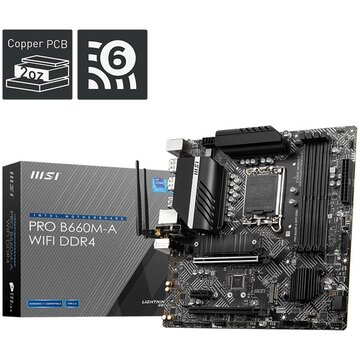 MSI 1700 PRO B660M-A WIFI DDR4 Micro ATX