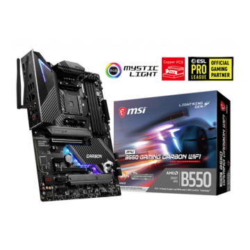 MSI AM4 MPG B550 Gaming Carbon WIFI ATX