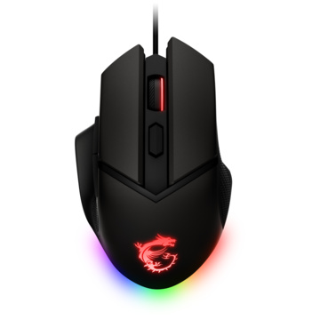 MSI MOuse Clutch GM20 Elite Gaming RGB 6400 DPI