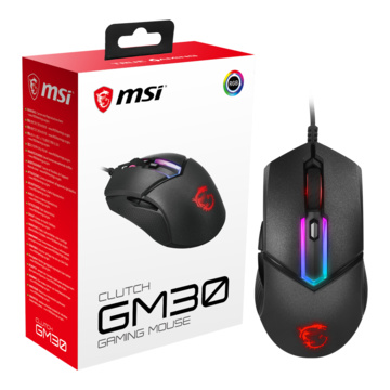 MSI Clutch GM30 Ottico 6200DPI RGB Nero