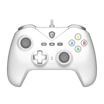 Force gc200 white periferica di gioco bianco usb gamepad analogico/digitale android, pc
